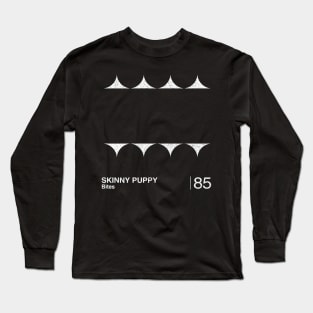 Bites / Minimalist Graphic Fan Artwork Design Long Sleeve T-Shirt